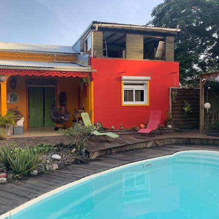 Kazamwe Chambre Hotes Apartment Petit-Bourg Bagian luar foto