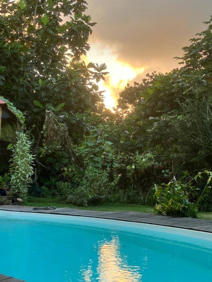 Kazamwe Chambre Hotes Apartment Petit-Bourg Bagian luar foto